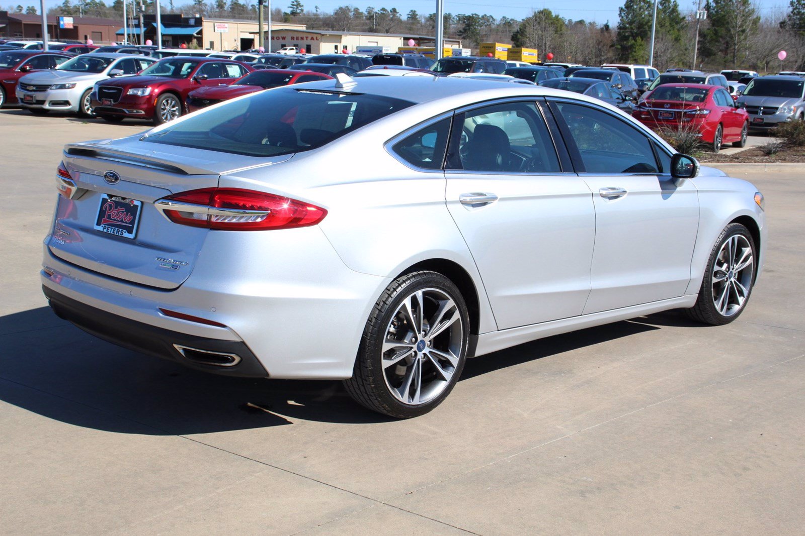 Pre-Owned 2019 Ford Fusion Titanium 4D Sedan in Longview #9521P ...